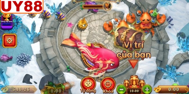 Vũ khí Bắn Cá UY88 đa dạng, săn BOSS cực đã